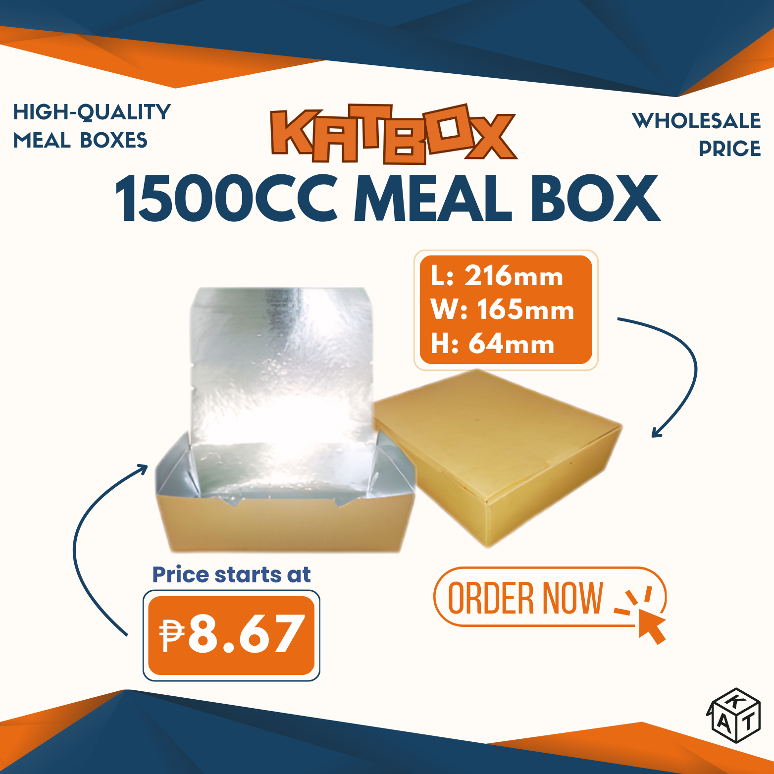 1500cc Meal Box