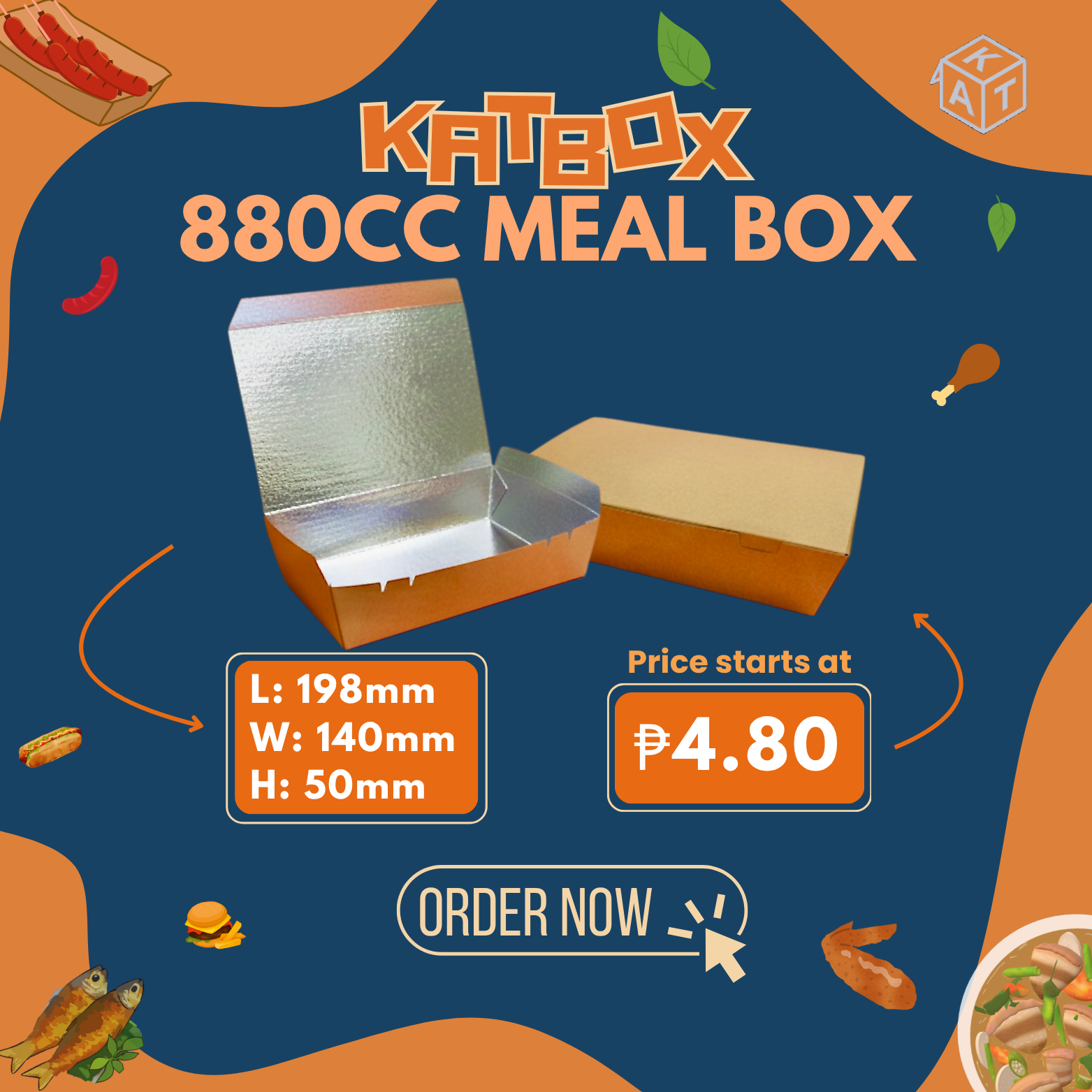 880cc Meal Box